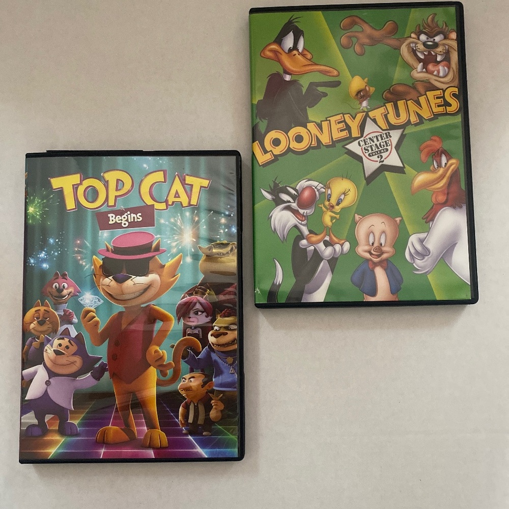 Top Cat Begins & Looney Tunes Center DVD